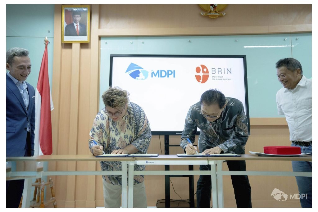 Tandatangan Kerja sama (MoU) MDPI dan BRIN