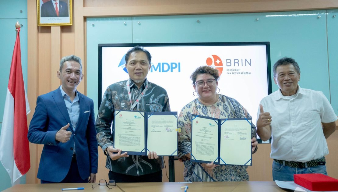 BRIN dan MDPI Penandatanganan Kerja Sama