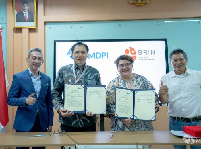 BRIN dan MDPI Penandatanganan Kerja Sama