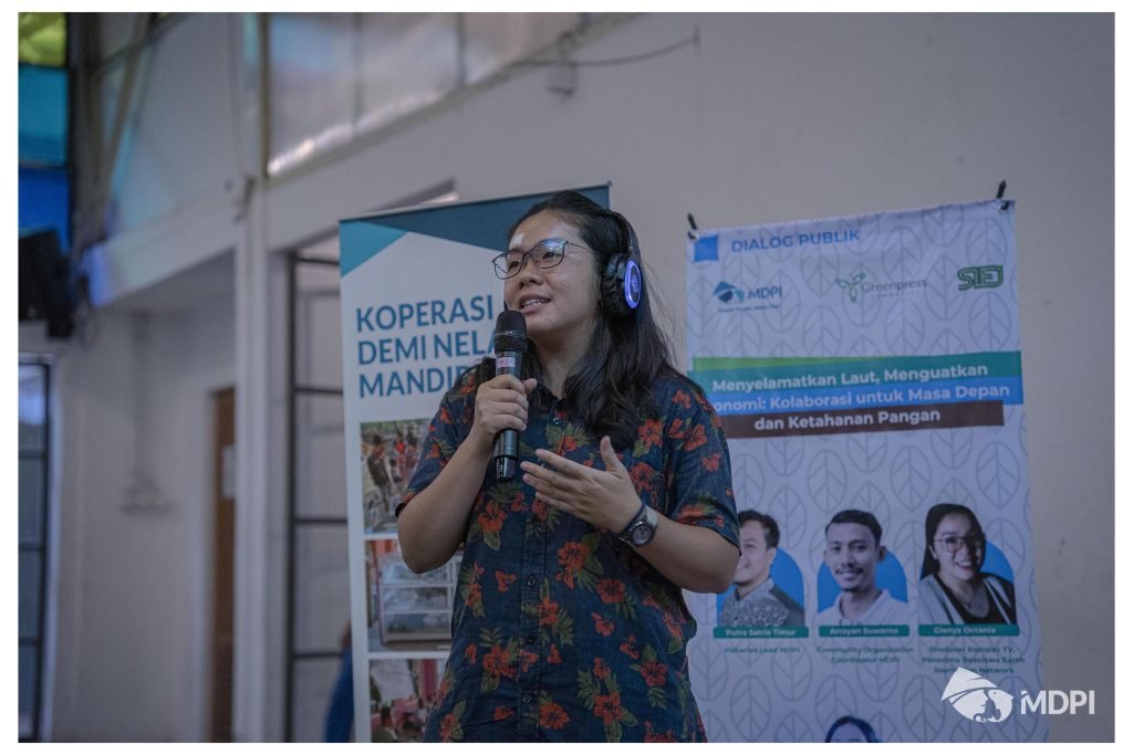 Narasumber ketiga presentasi di dialog publik MDPI di GPC 2024