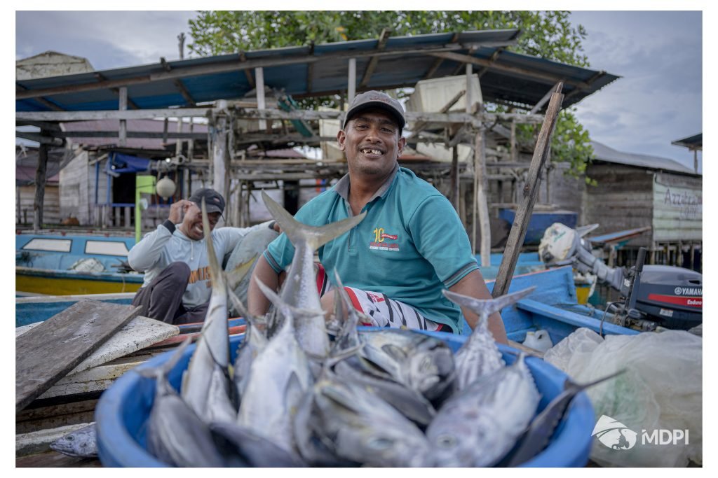 Nelayan, tuna, Maluku Utara, Halmera Selatan, Jikotamo