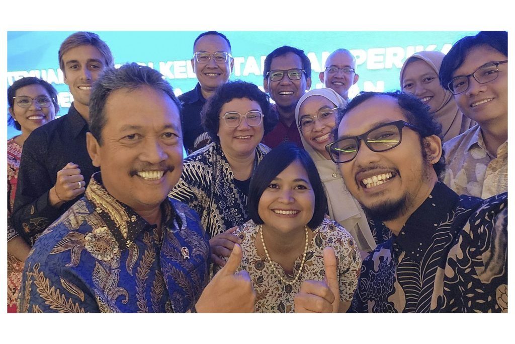 Selfie bersama Menteri KKP