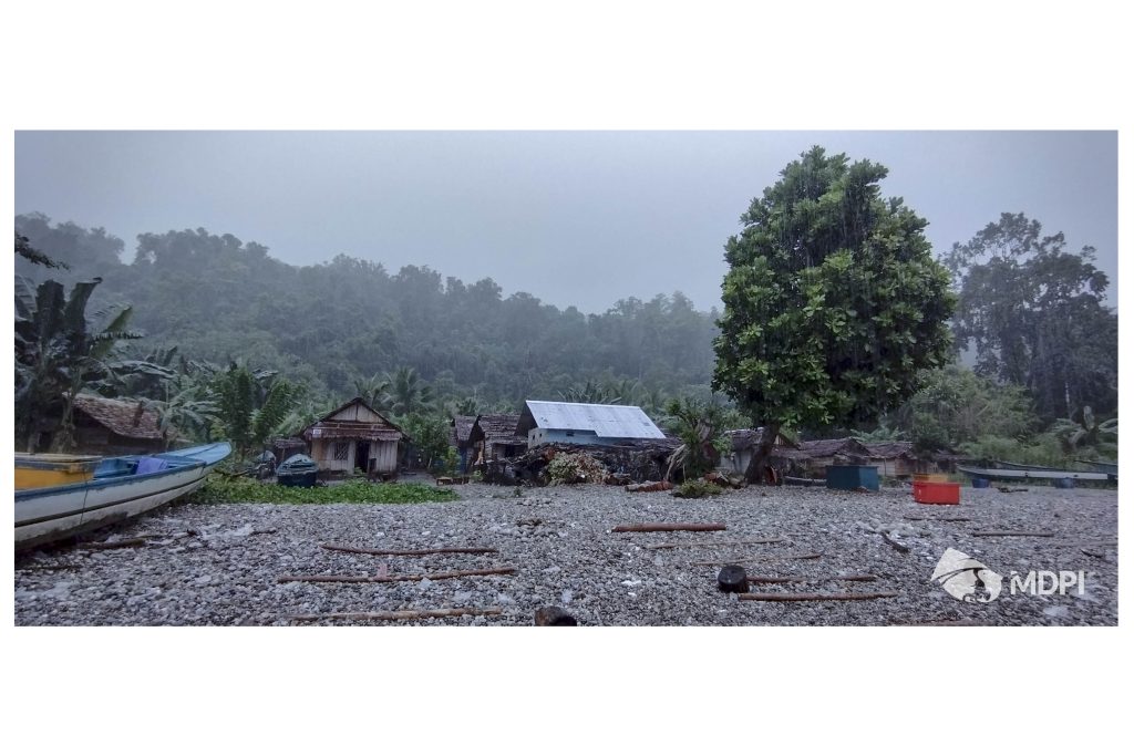 Gubuk nelayan desa Waelihang