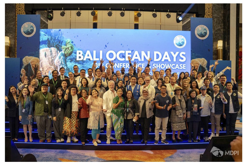 Foto bersama penyelenggara dan para exhibitor di Bali Ocean Days 2026