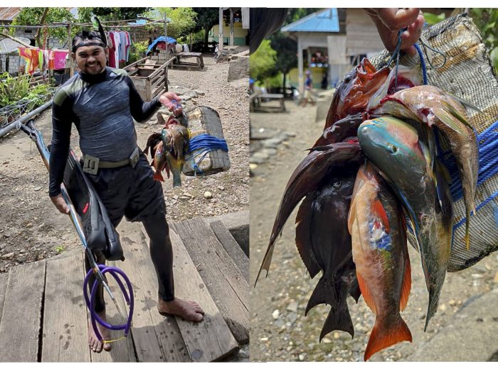 Nelayan sparefishing dan tangkapannya