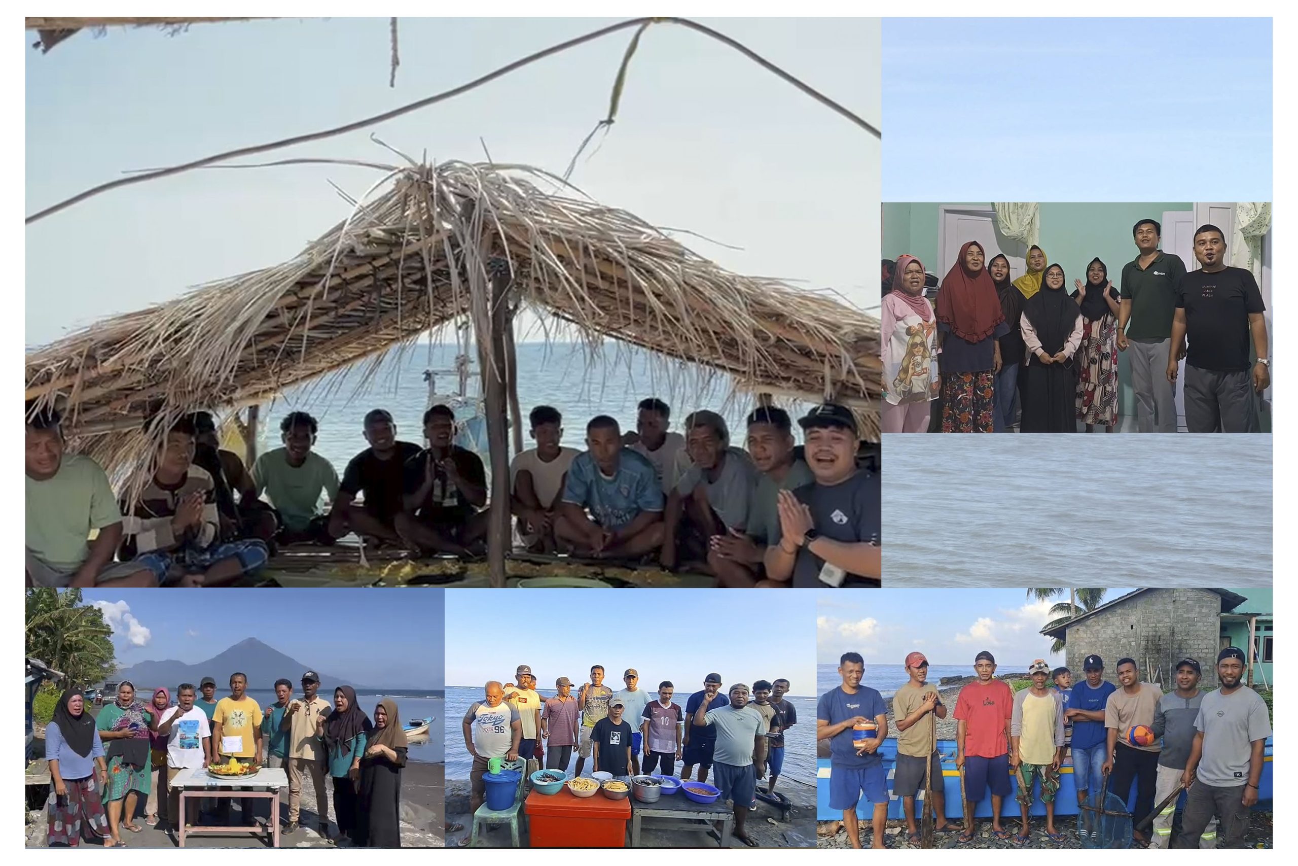 Ucapan ulang tahun dari masyarakat pesisir dampingan MDPI.